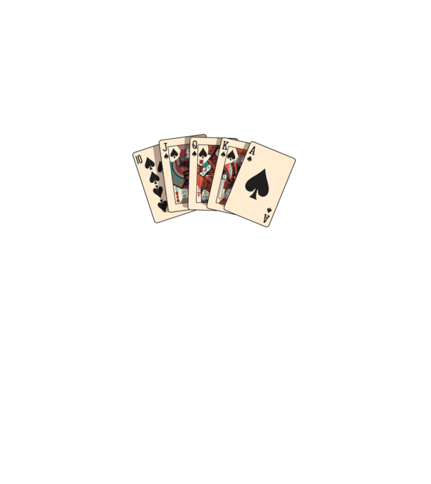 Poker All in model negru pe tricou