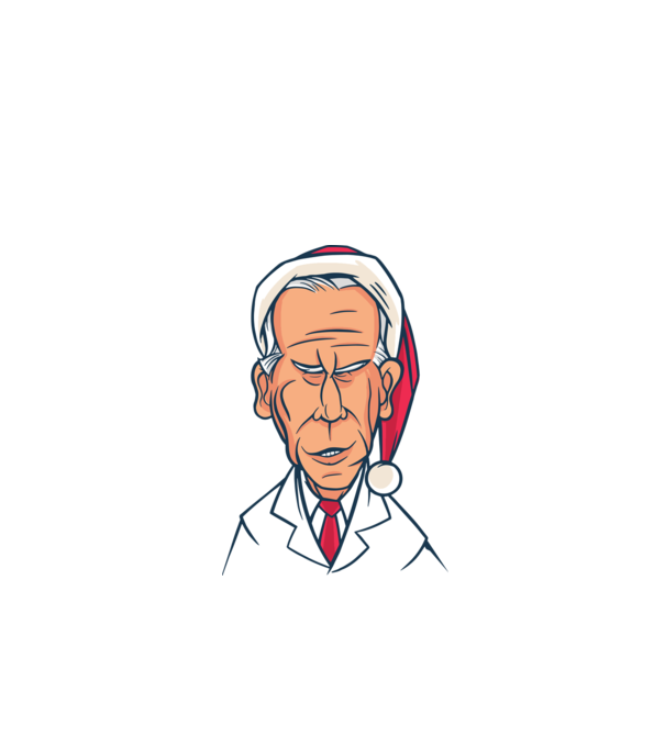 Crăciun Biden model negru pe tricou