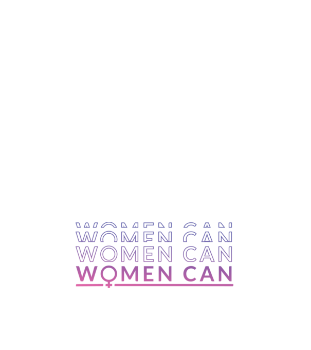 Women Can Ziua femeii model roz deschis pe tricou