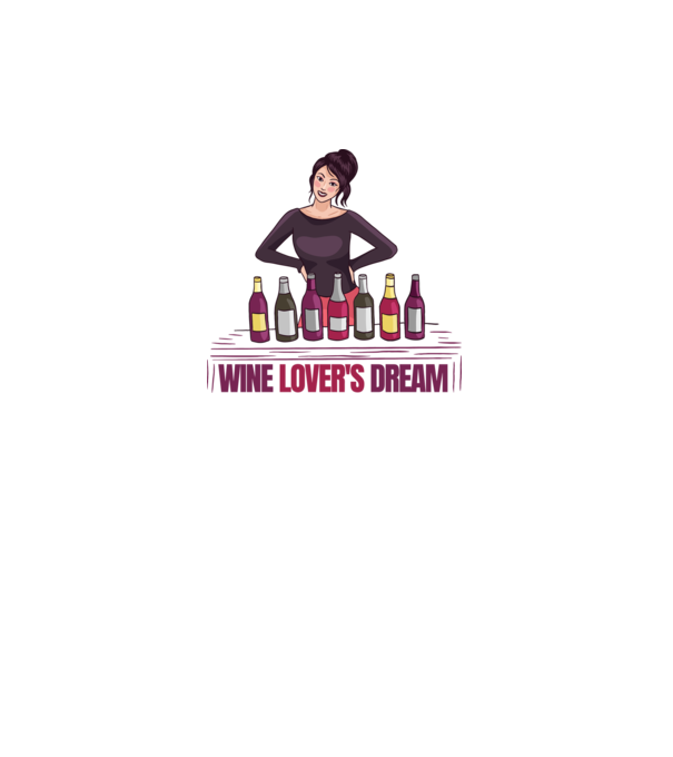 Degustare de vinuri model alb pe tricou