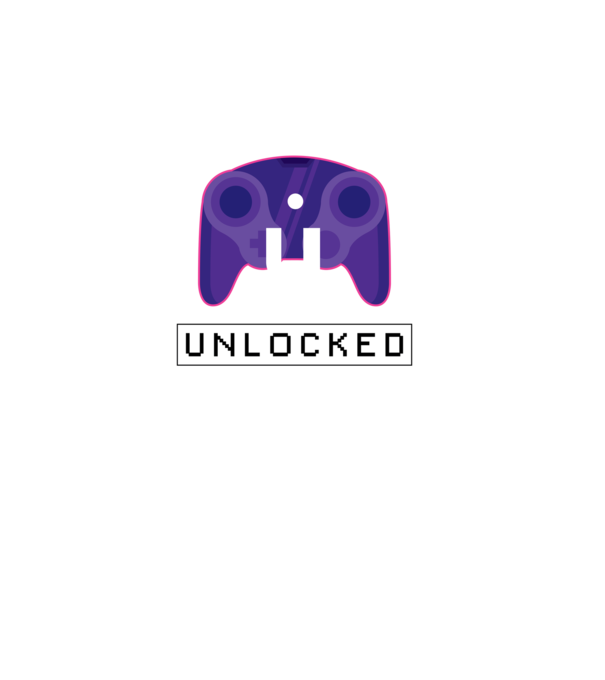 Level 4 Unlocked Gamer Birthday model negru pe tricou