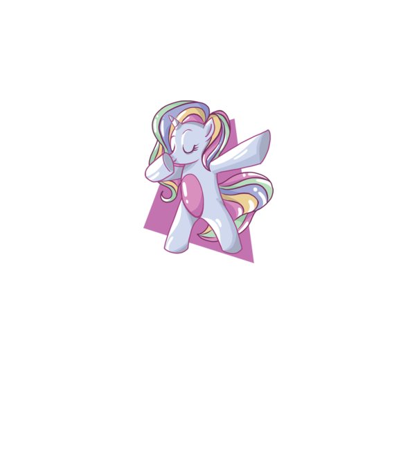 Unicorn DAB model negru pe tricou