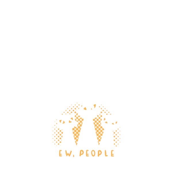 ew, people model negru pe tricou