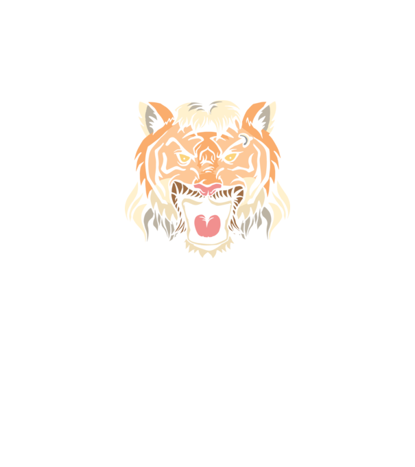 Tiger King Tigru model negru pe tricou