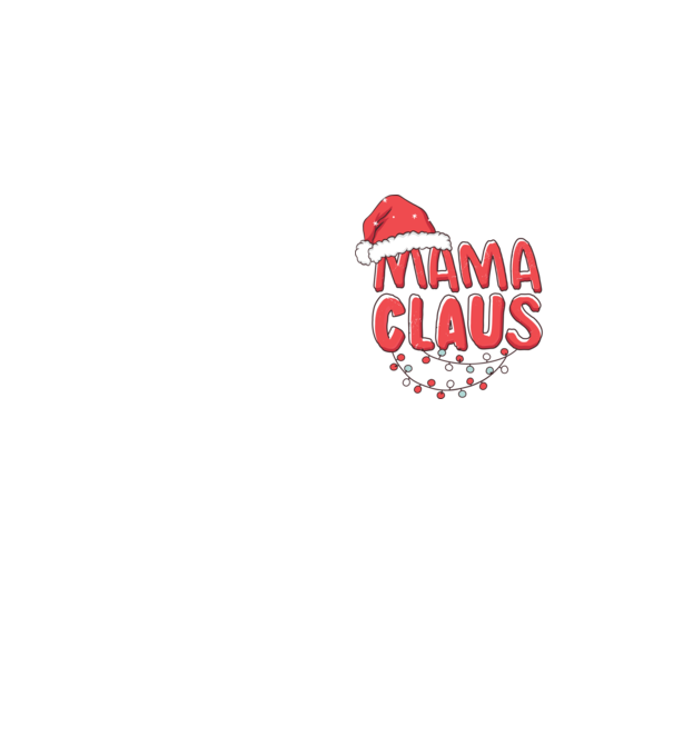 Mama Claus model galben neon pe tricou