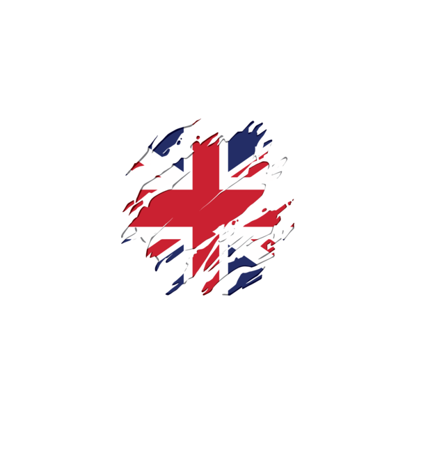 UK Steagul Regatului Unit model negru pe tricou