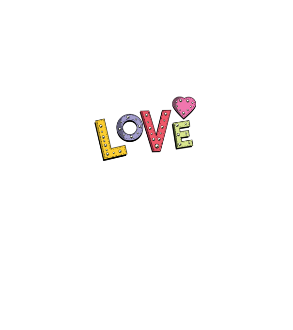 'Inscripție Love pentru Valentine''s Day' model turcoaz pe tricou