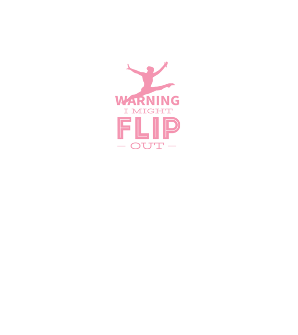 Gimnast model negru pe tricou