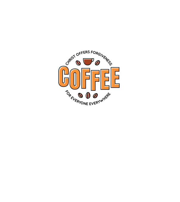 Cafea Iertare model gri pe tricou
