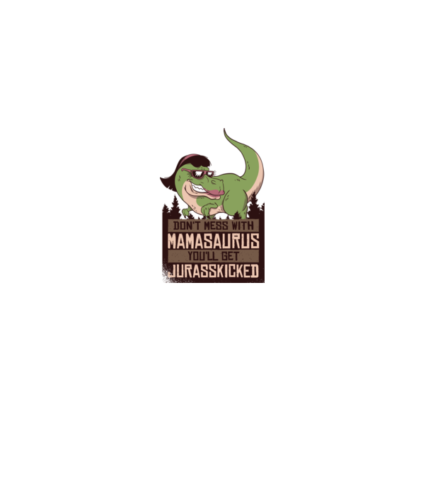Mamasaurus tricou cu dinozaur model liliachiu pe tricou