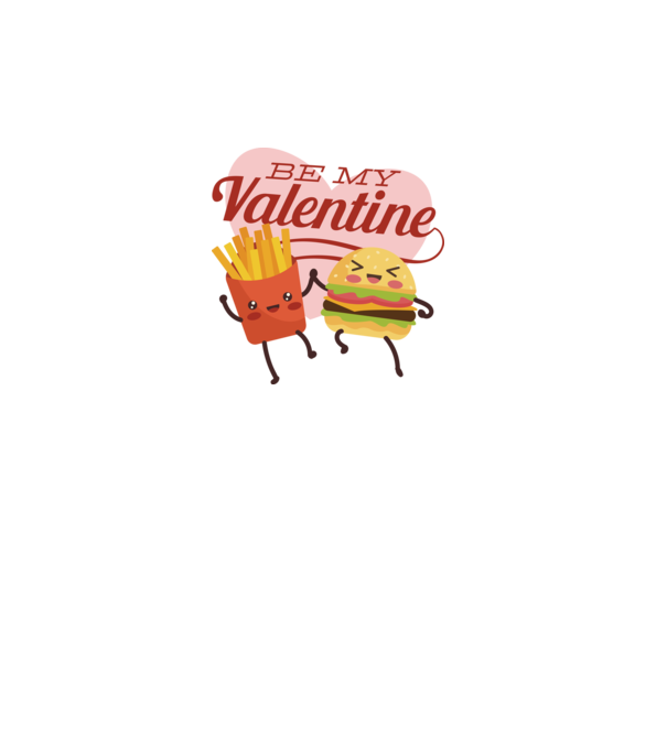 Be my Valentine - Fii dragostea mea tricou pentru Valentine s Day model alb pe tricou