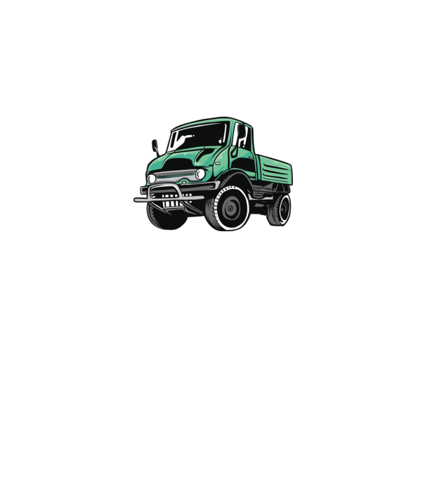 Camion model gri pe tricou