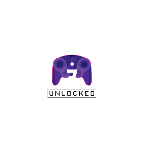 Level 7 Unlocked Gamer Birthday model negru pe tricou