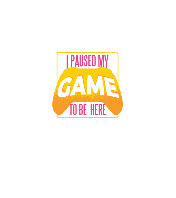 I paused my game to be here tricou amuzant Gamer model negru pe tricou