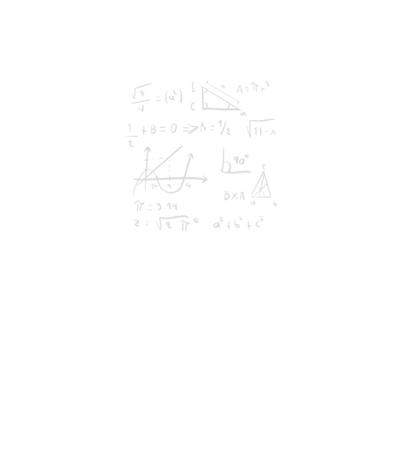Formule matematice model negru pe tricou