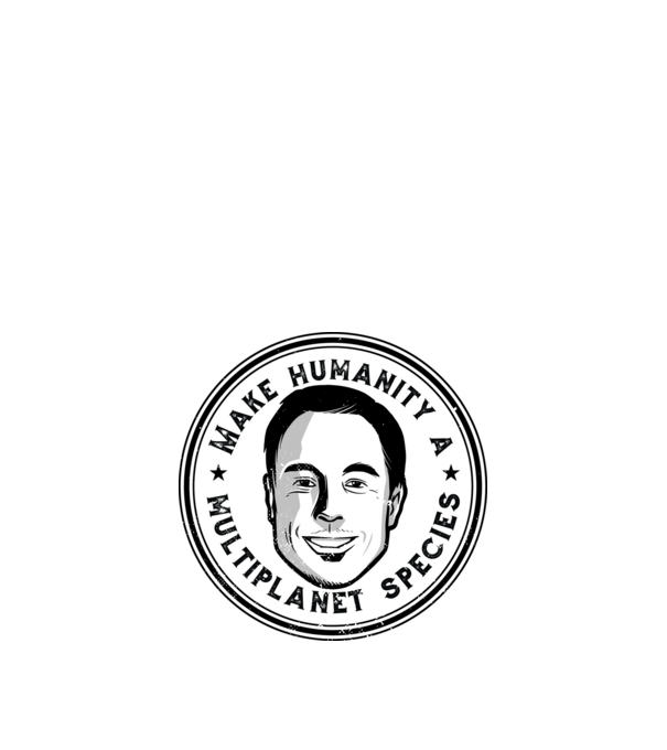 Make humanity a Multiplanet species Elon Musk model nisipiu pe tricou