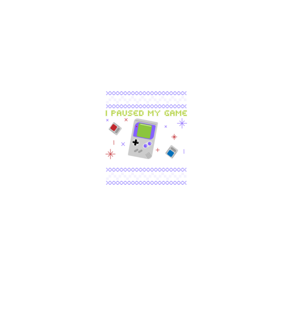 I paused my game to be here - Gamer pulovăr urât model gri pe tricou