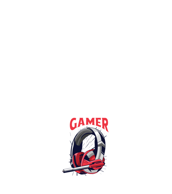 Căști Gamer model roz deschis pe tricou