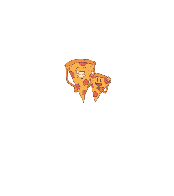 Familie Pizza model gri pe tricou