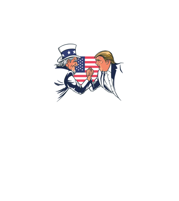 Trump Vs Unchiul Sam SUA 2020 alegeri prezidențiale model gri pe tricou