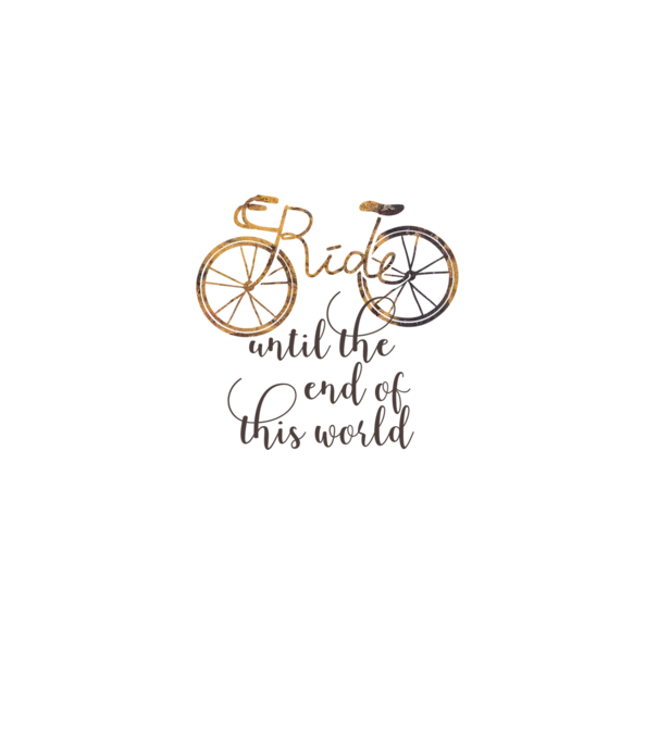 Ride until the end of this world model nisipiu pe tricou