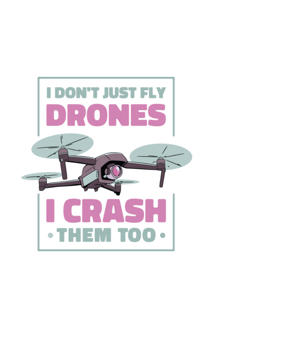 Tricou drone model negru pe tricou