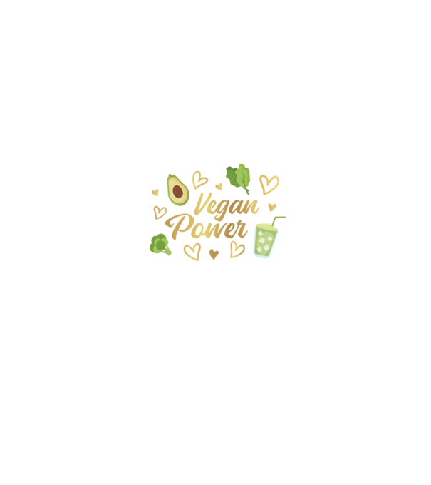 Vegan Power tricou vegan model verde pe tricou