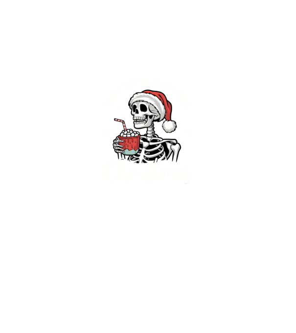 Dead inside, but it's christmas Negru model negru pe tricou
