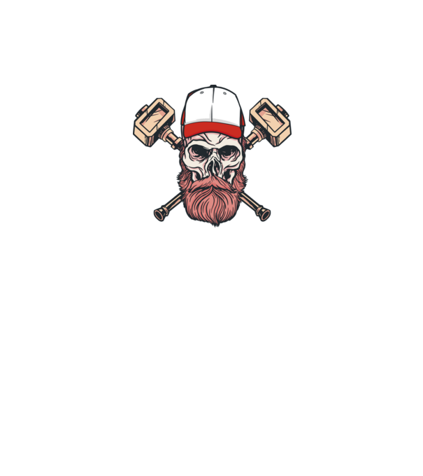 Craniu Viking model gri pe tricou