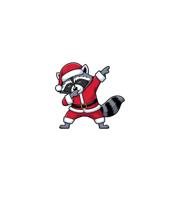 Raton Dab Xmas model albastru deschis pe tricou