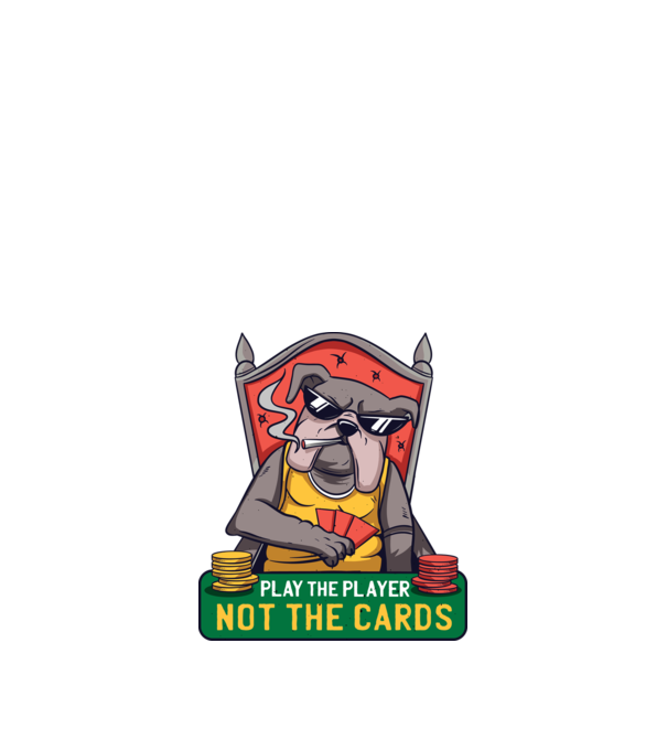 Bulldog Poker model negru pe tricou