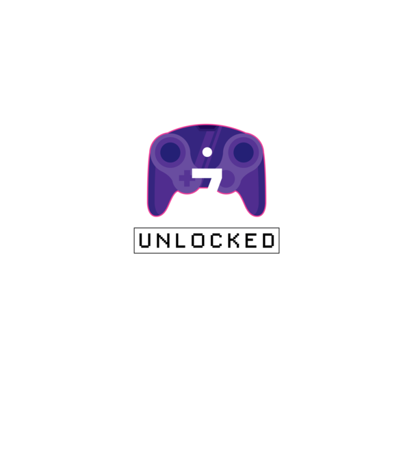 Level 7 Unlocked Gamer Birthday model negru pe tricou