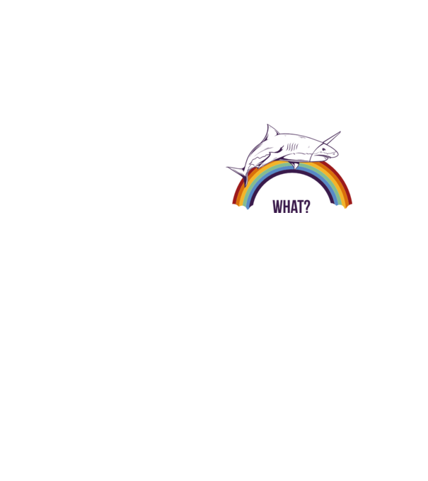 Rechin unicorn model galben neon pe tricou