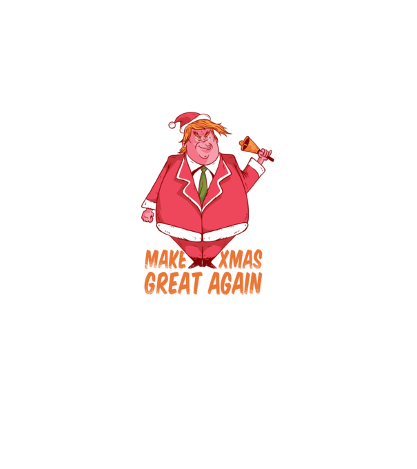 Make Xmas Great again Trump tricou amuzant Crăciun model albastru închis pe tricou