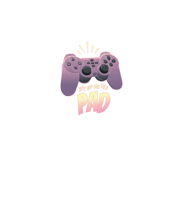 Gamer Controler model negru pe tricou
