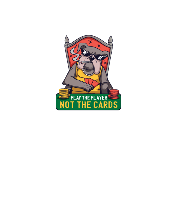 Bulldog Poker model negru pe tricou