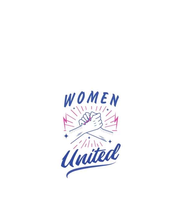 Women United tricou Ziua Femeii model alb pe tricou