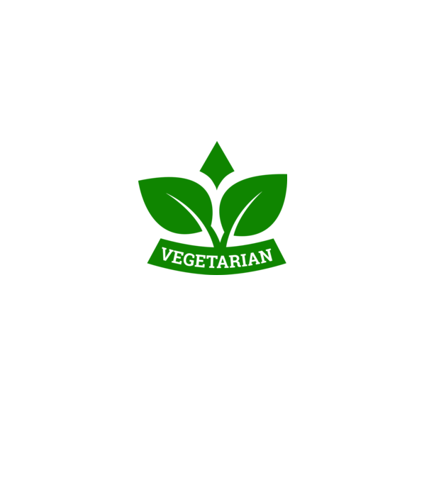 Vegetarian badge 1 model negru pe tricou
