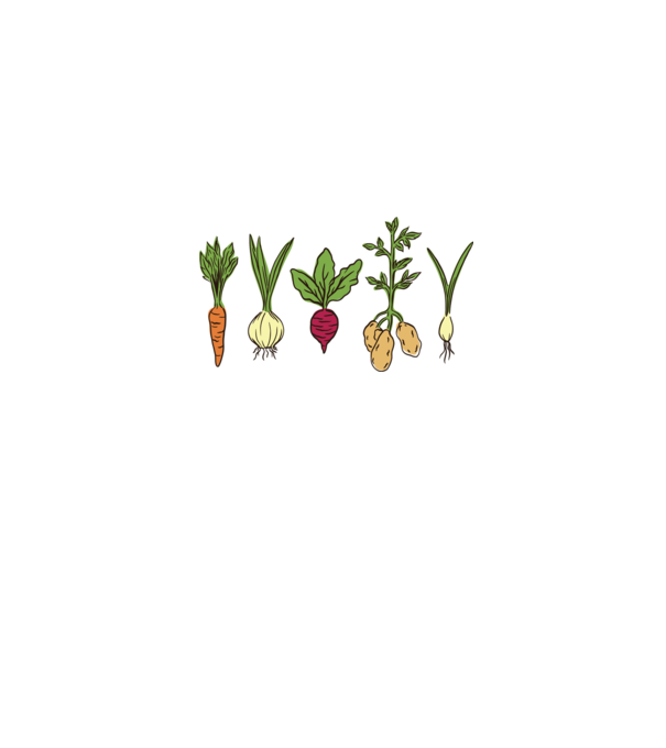 Legume model gri pe tricou