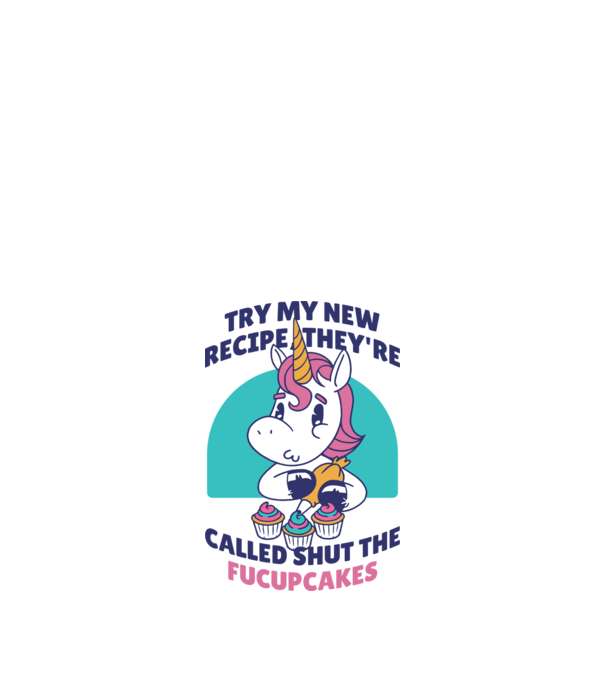 Unicorn Rețetă model nisipiu pe tricou