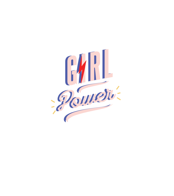 Girl Power de Ziua Femeii model negru pe tricou