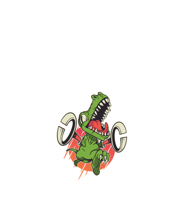 Dinozaur T-rex model nisipiu pe tricou