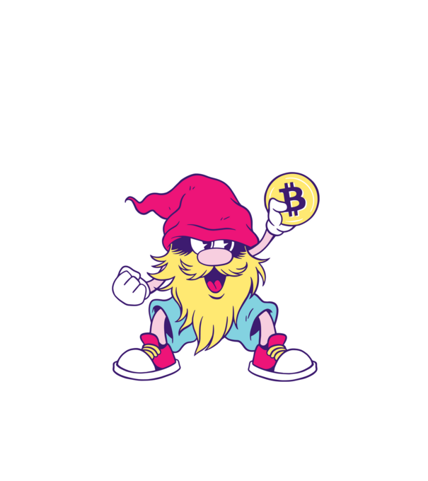 Pitic Bitcoin model negru pe tricou