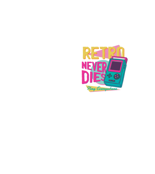 Retro Gameboy model galben neon pe tricou