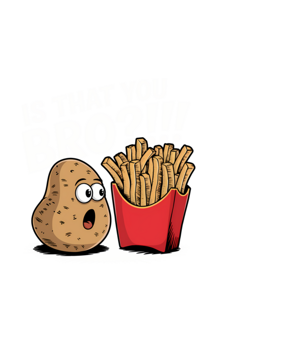 Is that you BRO?!! Negru model negru pe tricou