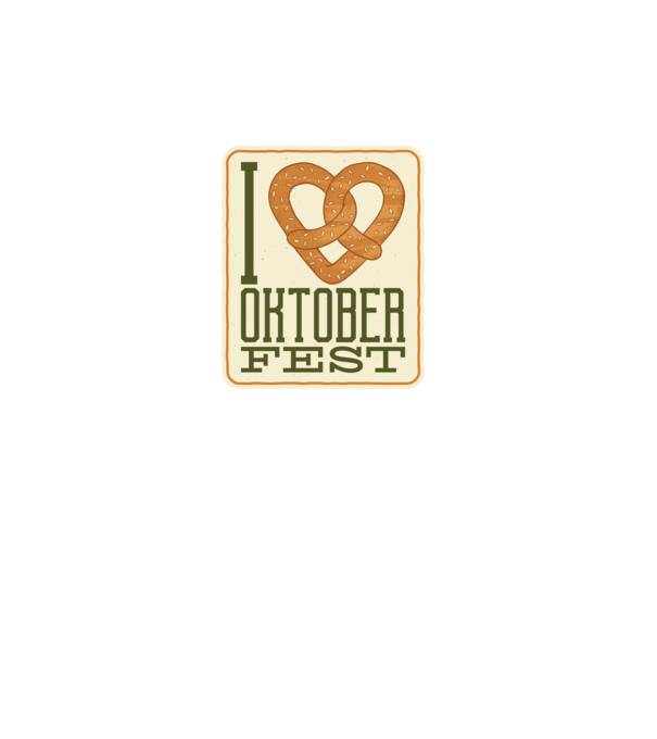 I Love Oktoberfest model turcoaz pe tricou