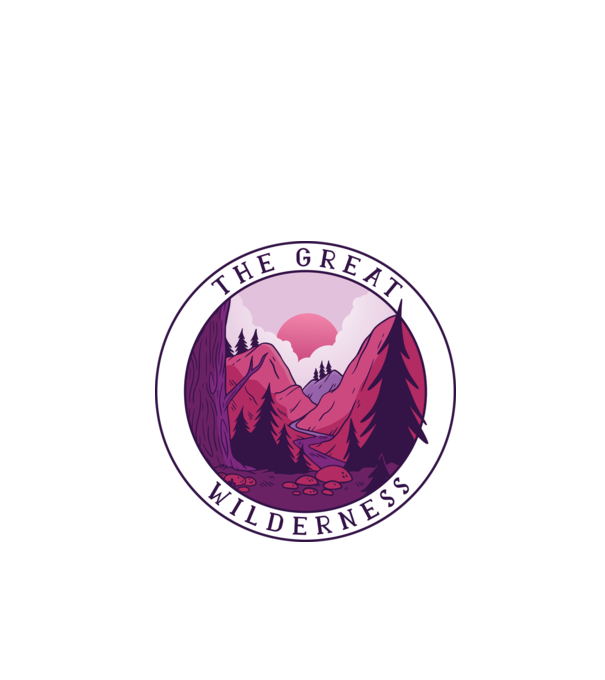 The Great Wilderness model verde de măr pe tricou