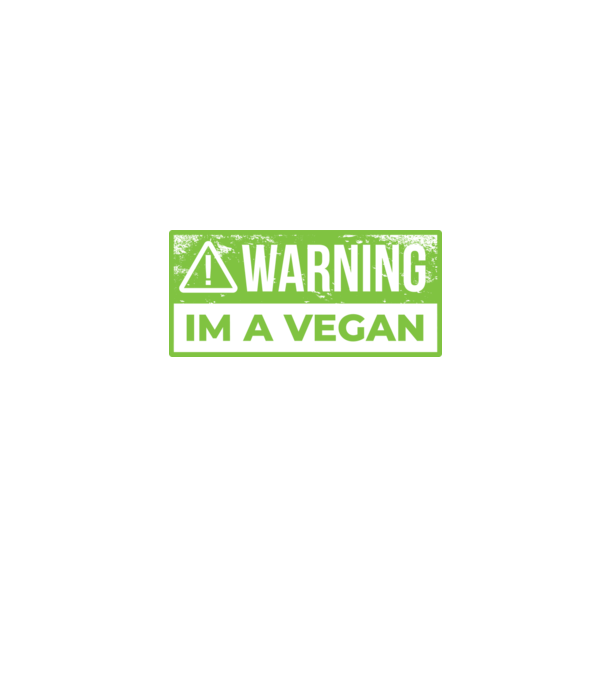 Atenție, sunt vegan model negru pe tricou