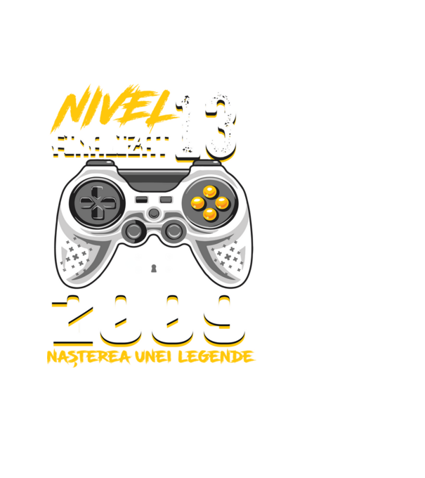 Nivel 13 finalizat. 2009 nașterea unei legende model negru pe tricou