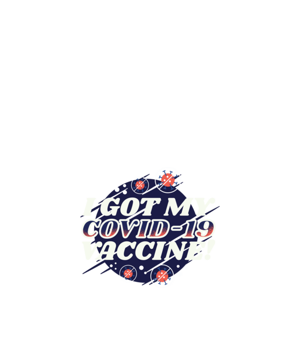 I got my Vaccine model nisipiu pe tricou